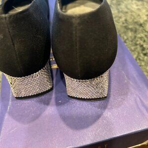 Stuart Weitzman Peau de soie evening shoes size 6.5 Narrow